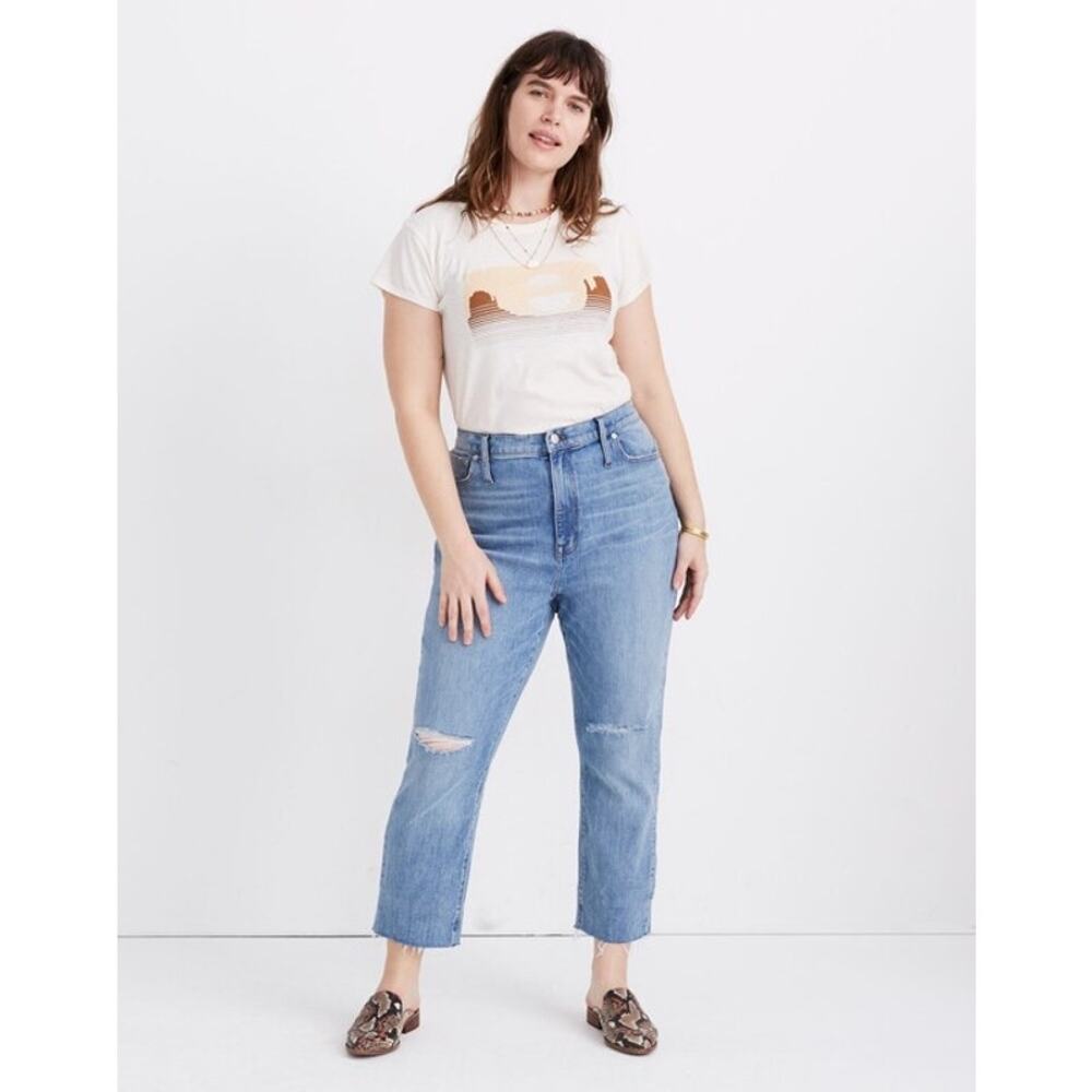 Madewell High-Rise Slim Crop Boyjean Size 29